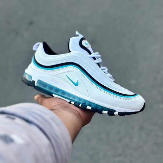 Nike Air Max 97 White / Black And Blue