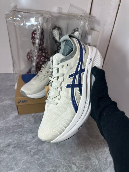 ASICS GEL-NIMBUS 27 ATC ‘BIRCH/INDIGO BLUE’