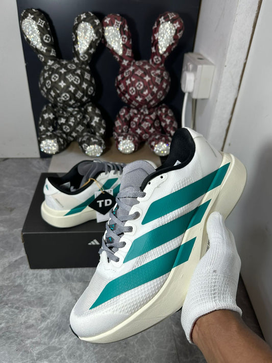 Adidas ADIZERO EVO SL ‘‘Cloud white/Pure Teal