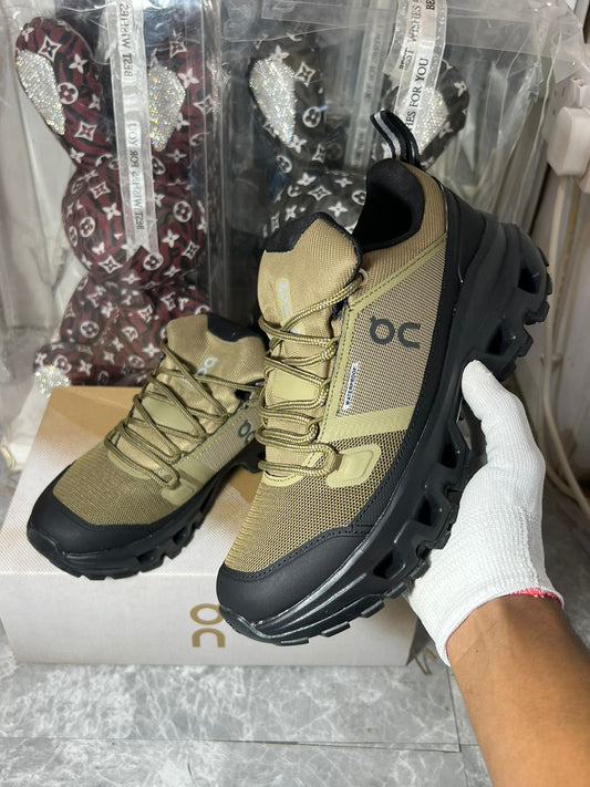 On Cloud rock Low WP- ‘Green/Black’