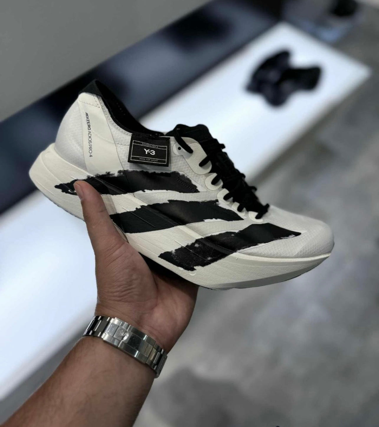 Adidas ADIZERO ADIOS PRO 4 Y3 White / Black
