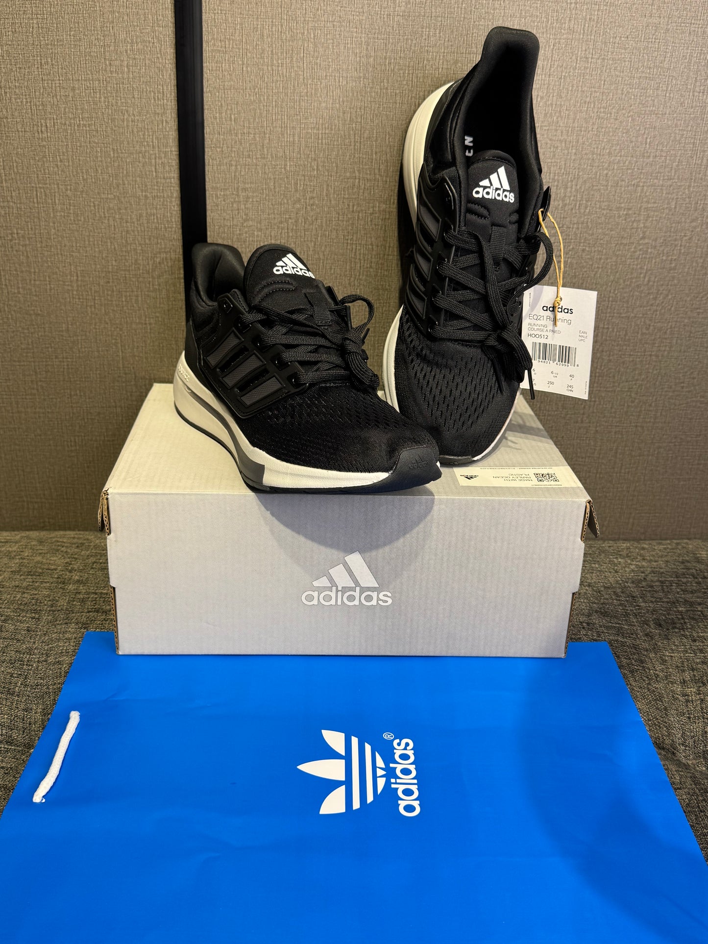 ADIDAS EQ 21 “Black White”