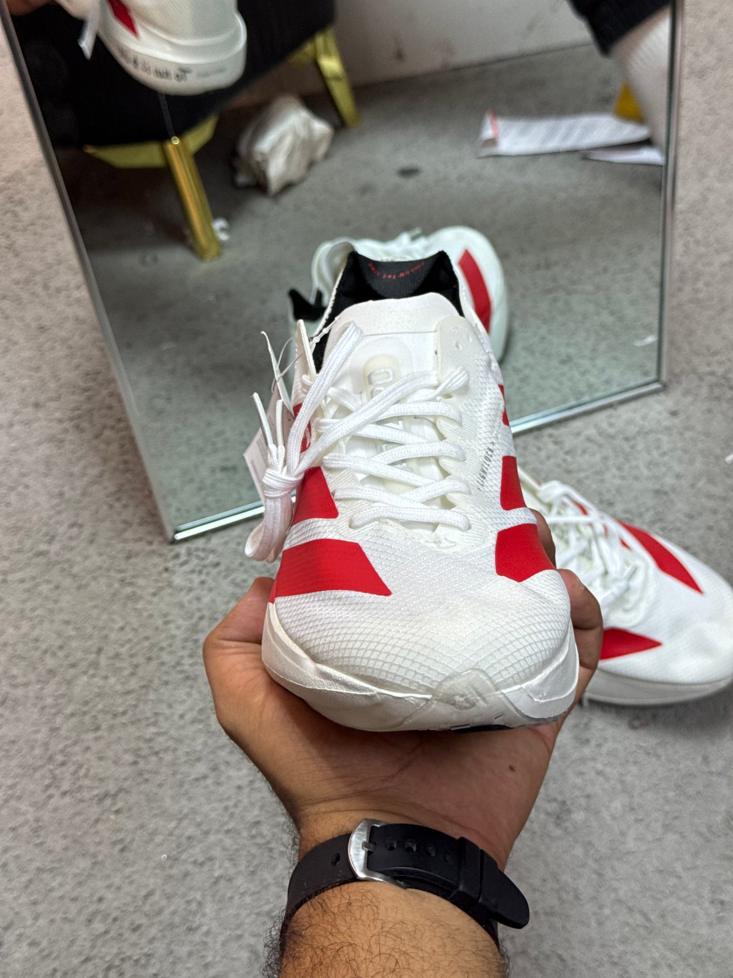 Adidas ADIZERO EVO SL White / Red