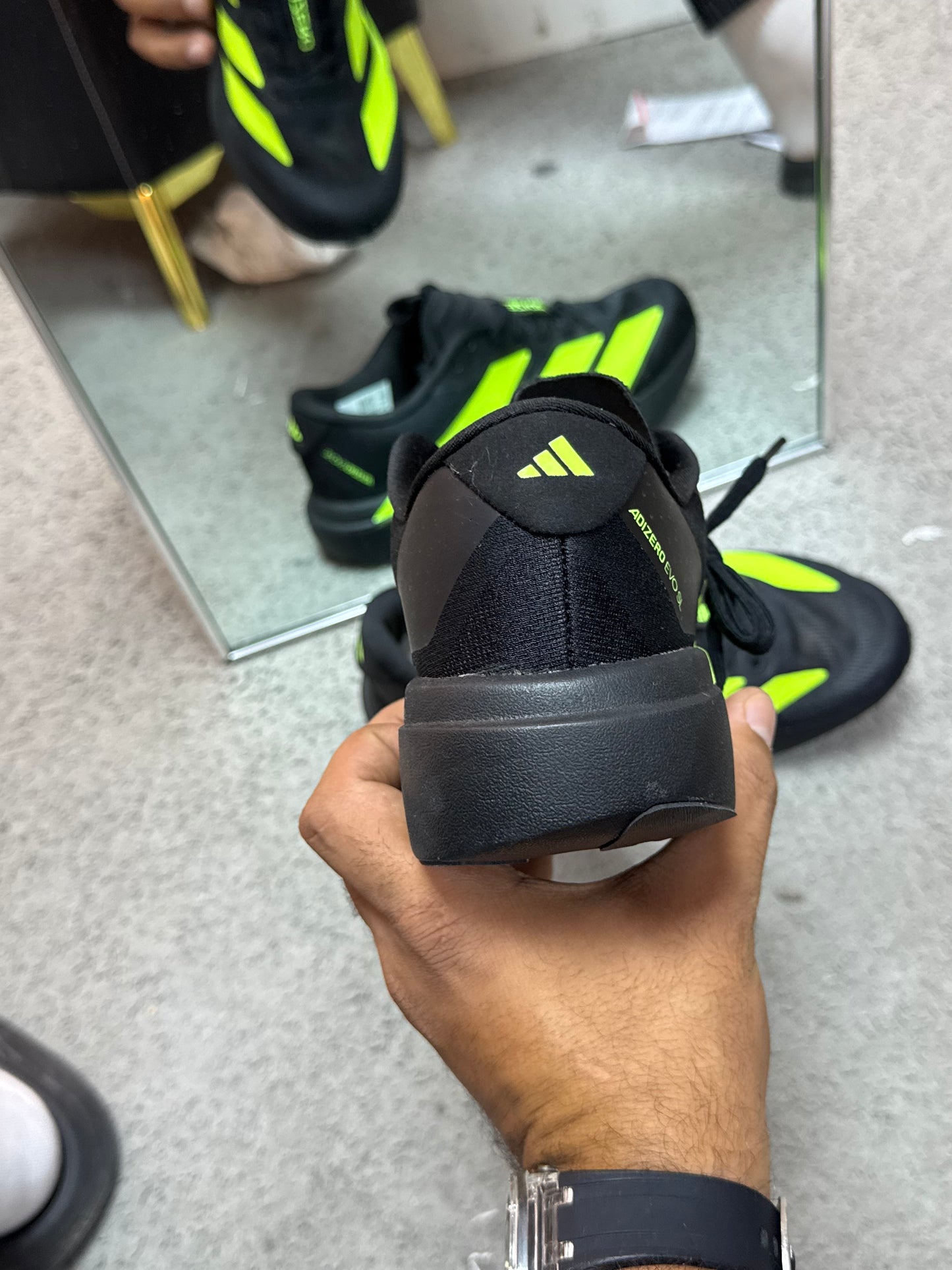 Adidas ADIZERO EVO SL Black / Green