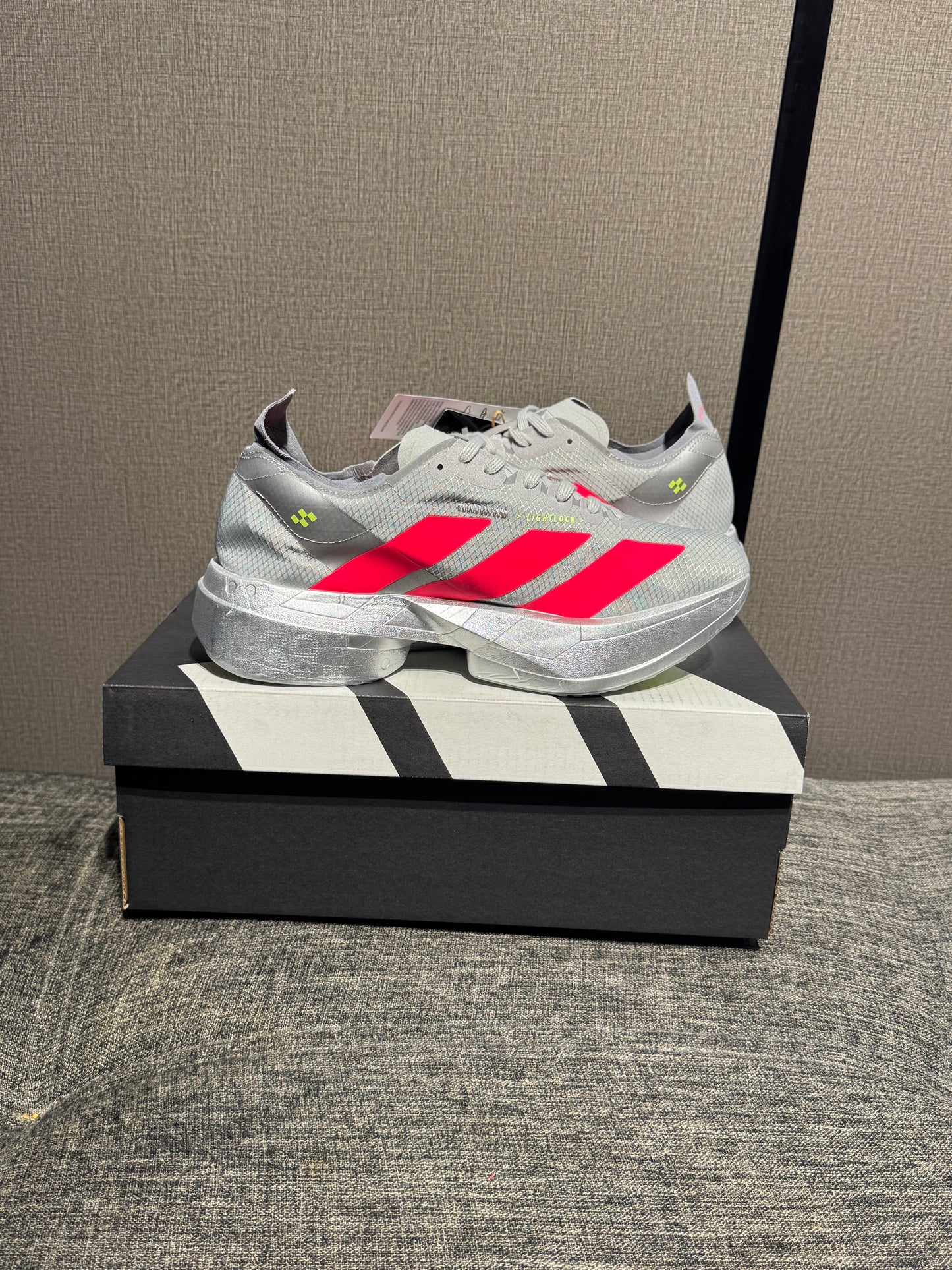 Adidas ADIZERO EVO SL Silver / Red