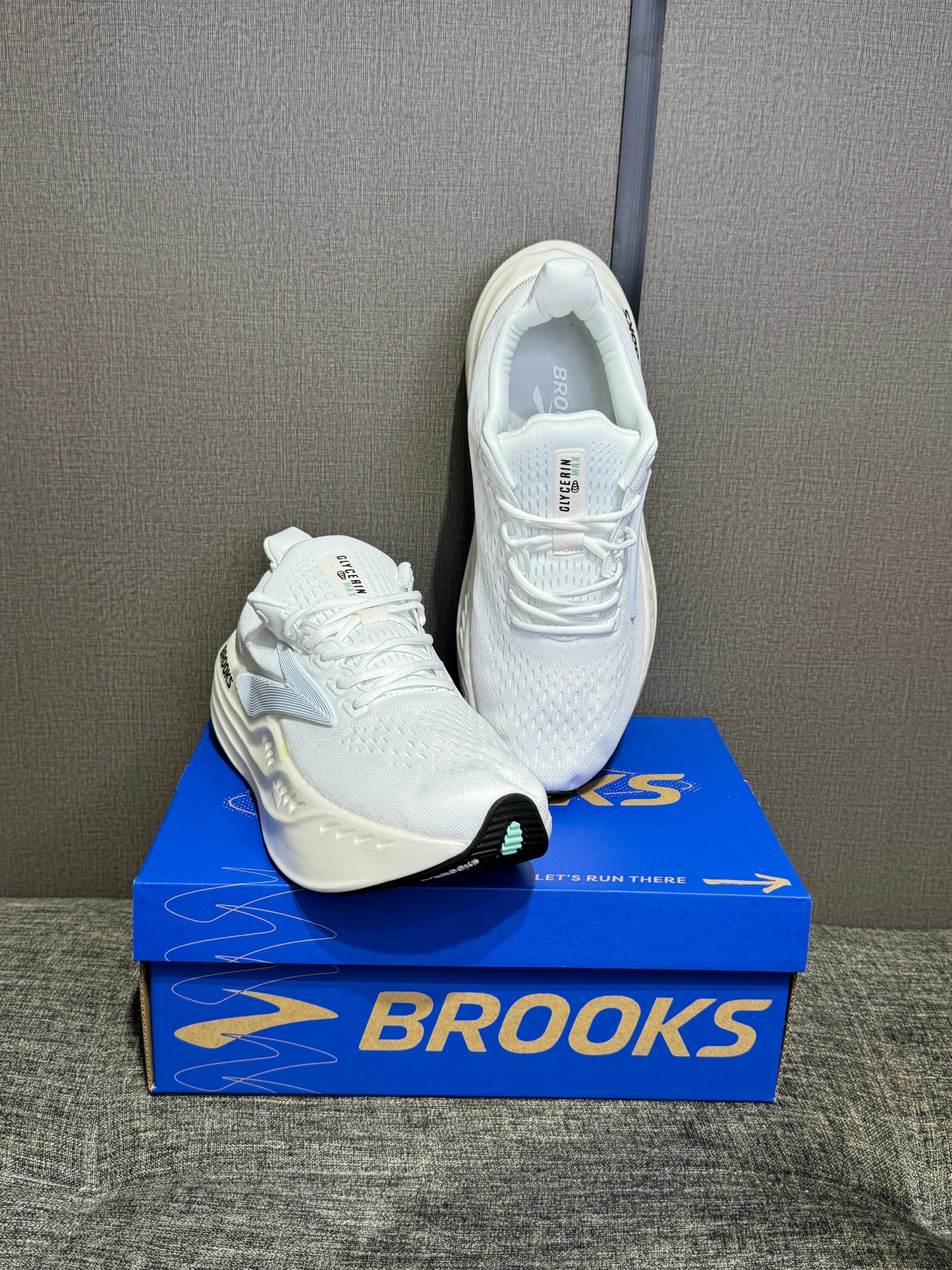 BROOKS Glycerin Max sneakers ‘White Sky Blue’