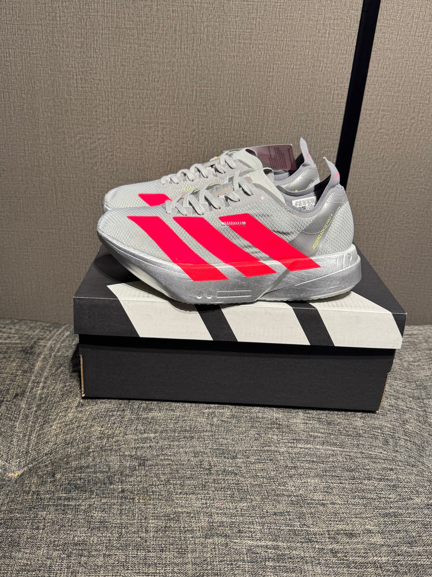 Adidas ADIZERO EVO SL Silver / Red