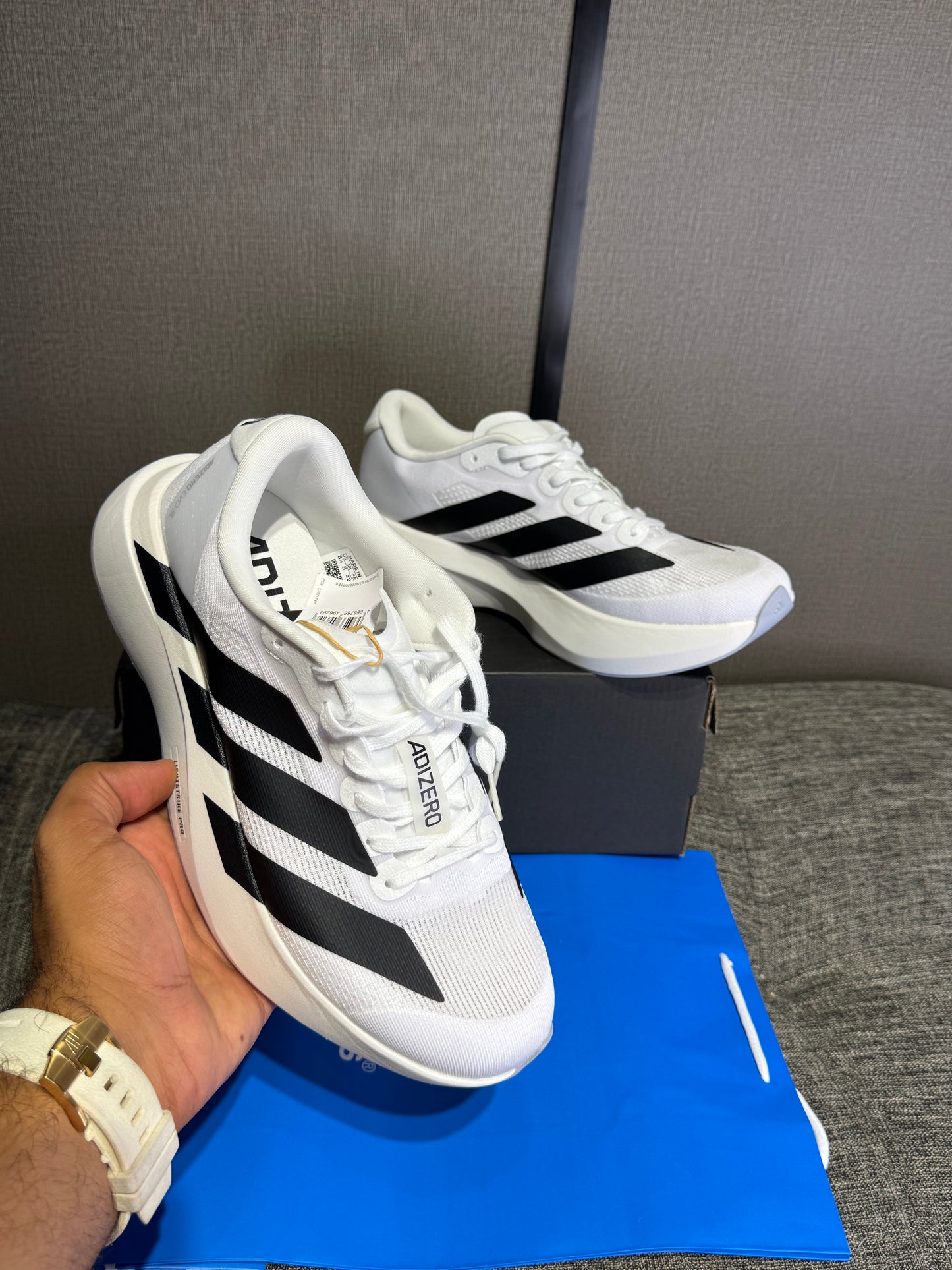 Adidas ADIZERO EVO SL ‘White and Black