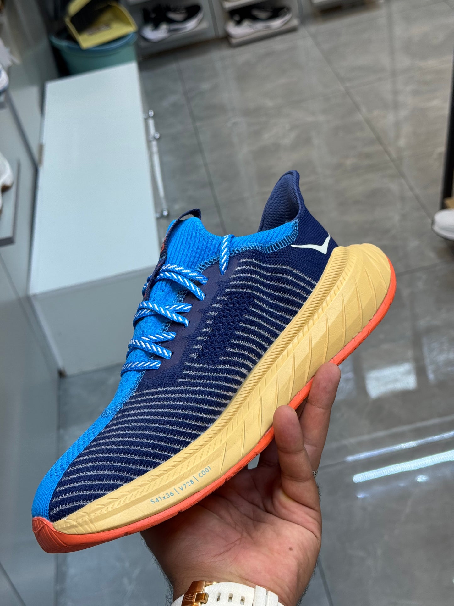 Hoka Carbon X3 Blue