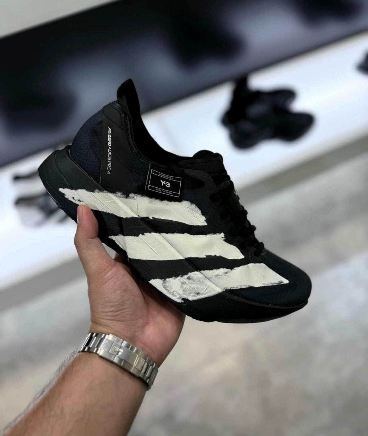Adidas ADIZERO ADIOS PRO 4 Y3 White / Black