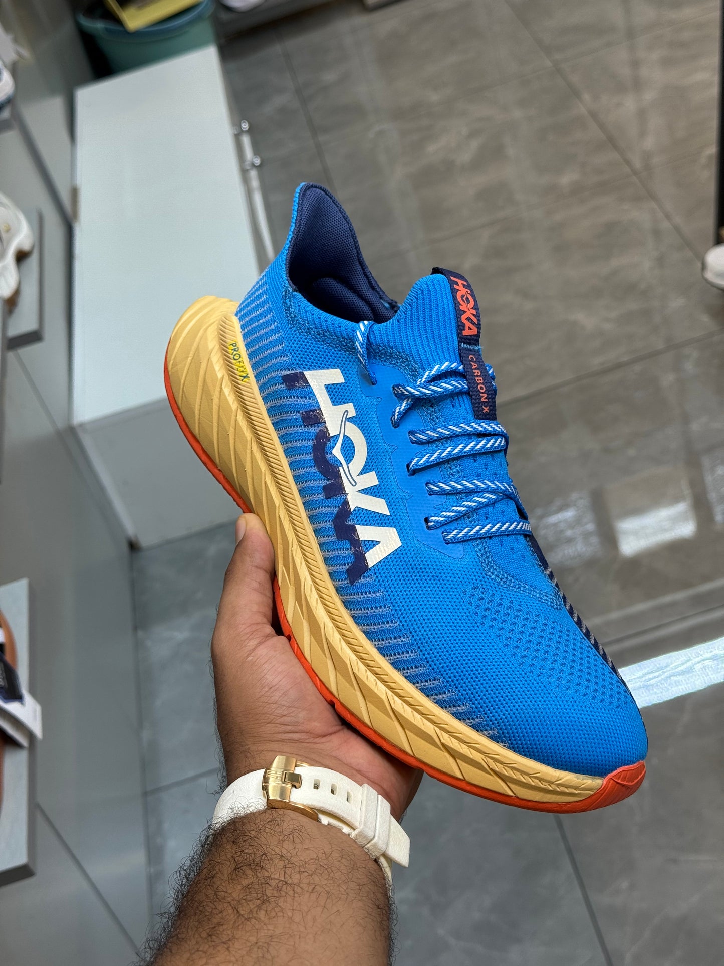 Hoka Carbon X3 Blue
