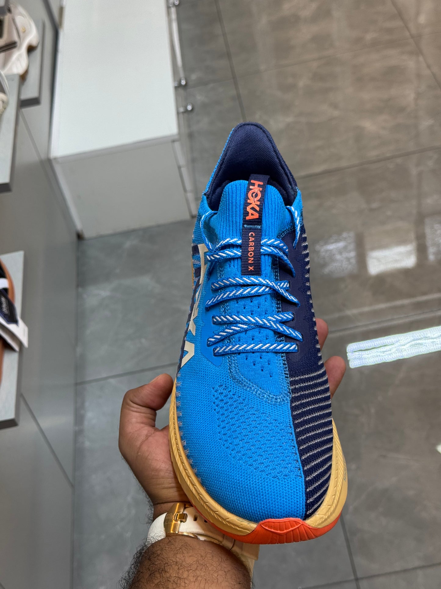 Hoka Carbon X3 Blue