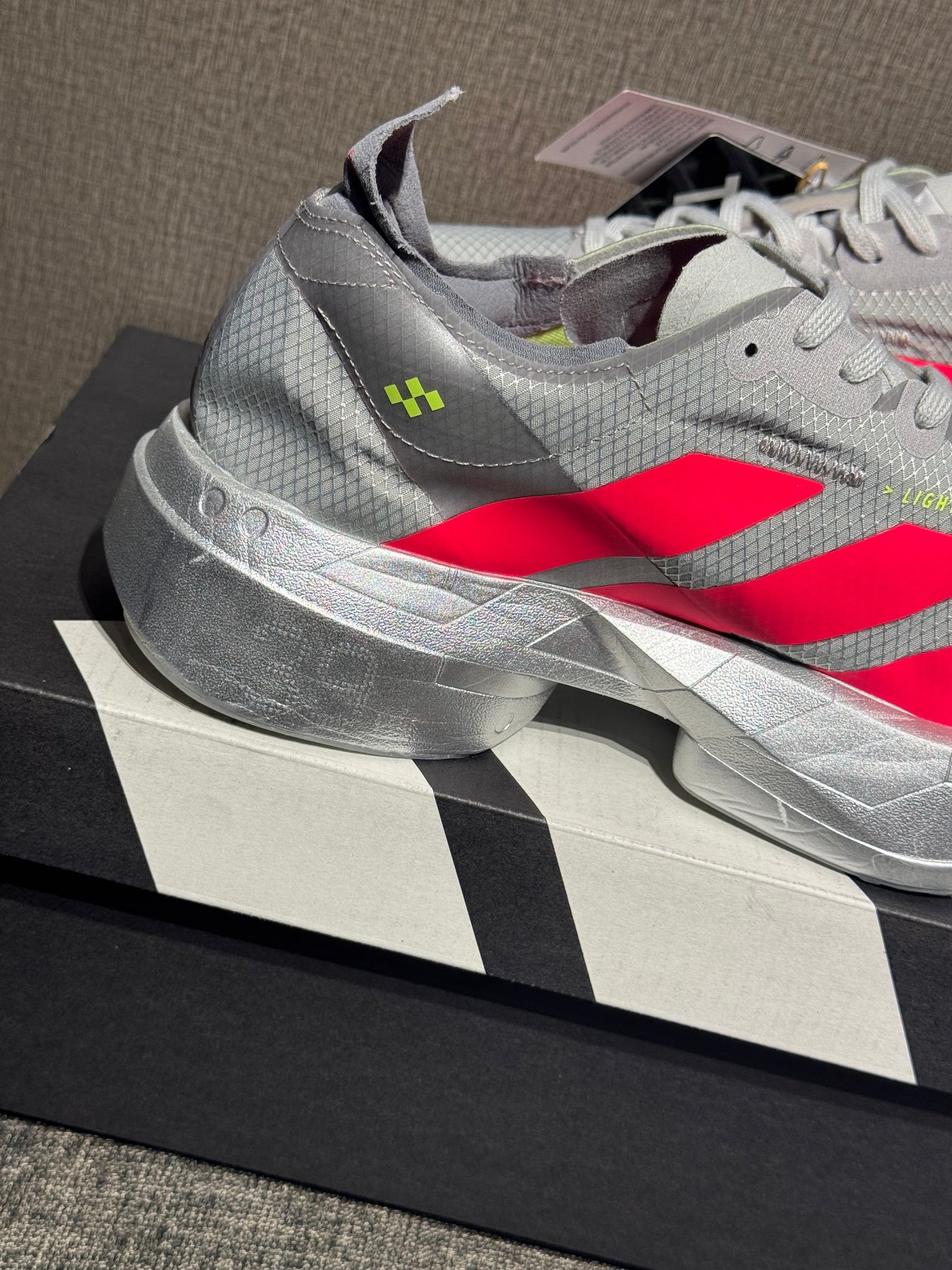 Adidas ADIZERO EVO SL Silver / Red