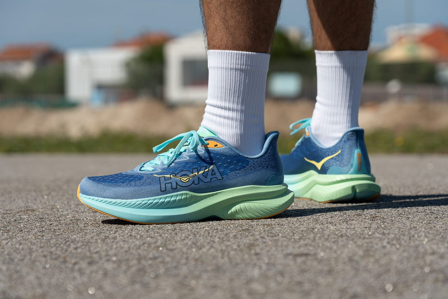 Hoka One One Mash 6 Blue / Multicolor