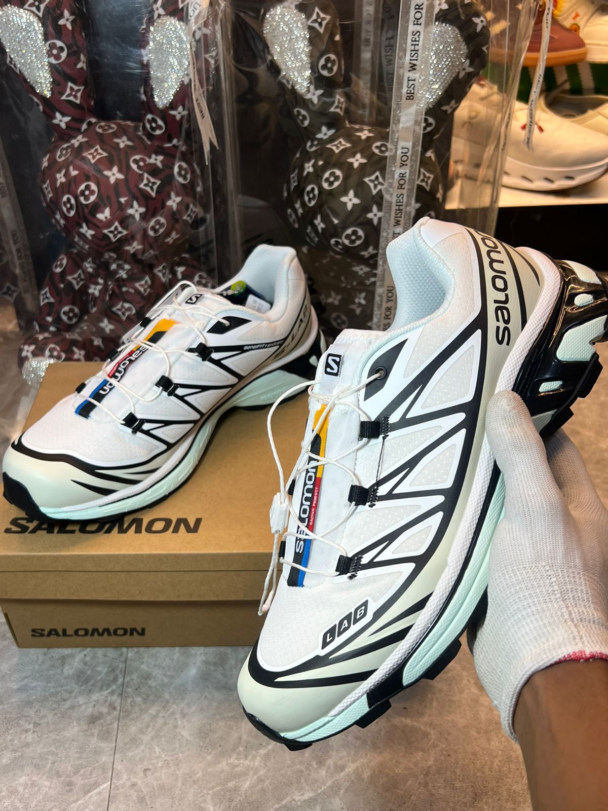 SALOMON XT-6 ‘White Icy Morn