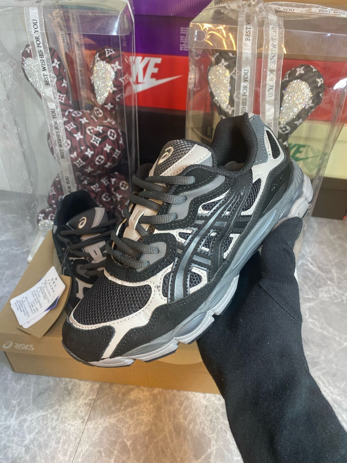 ASICS GEL NYC "Graphite Grey Black"