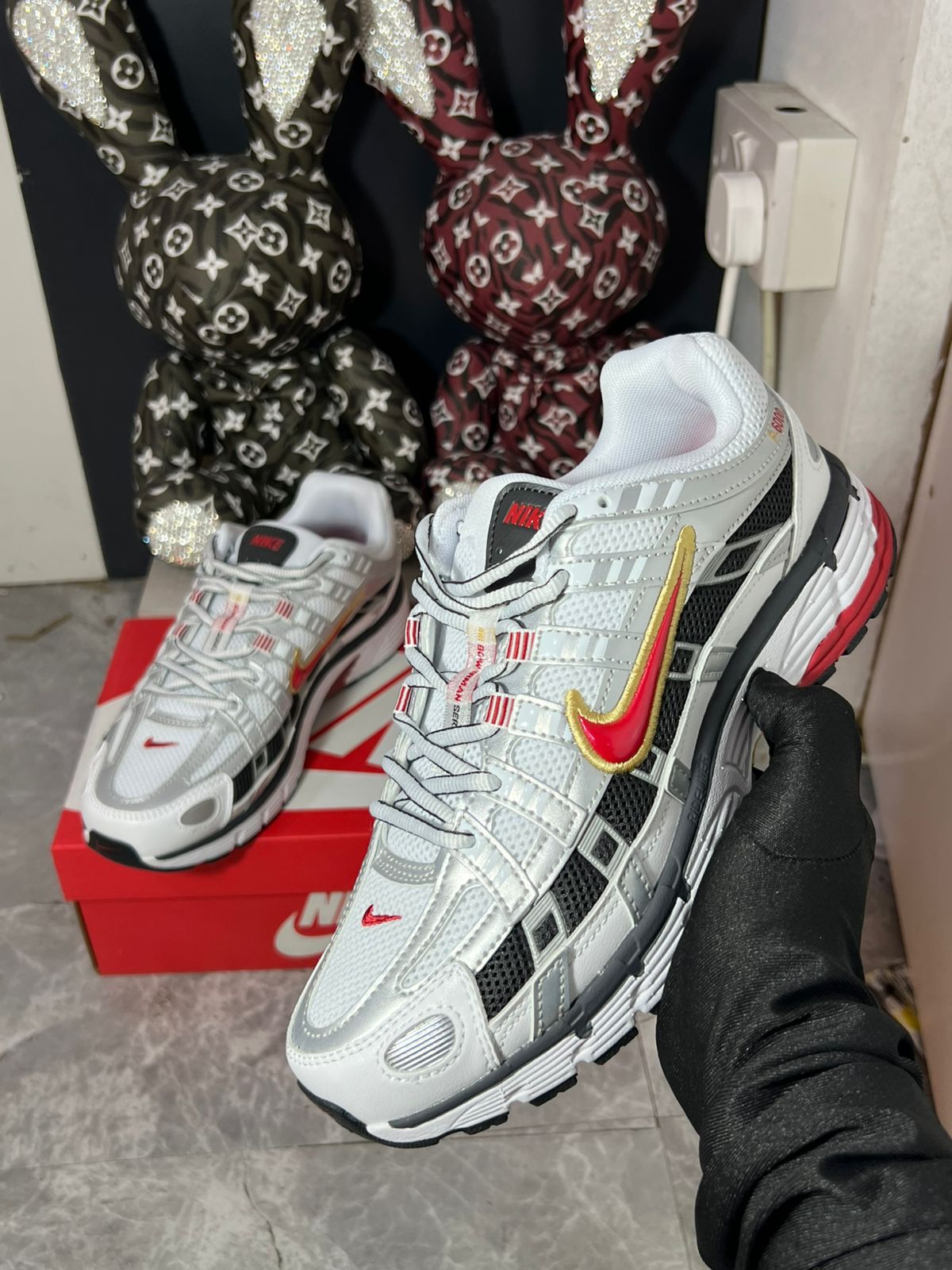 Nike P6000 ‘White/Varsity Red’